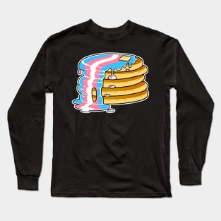 Trans Pride Pancakes LGBT Long Sleeve T-Shirt